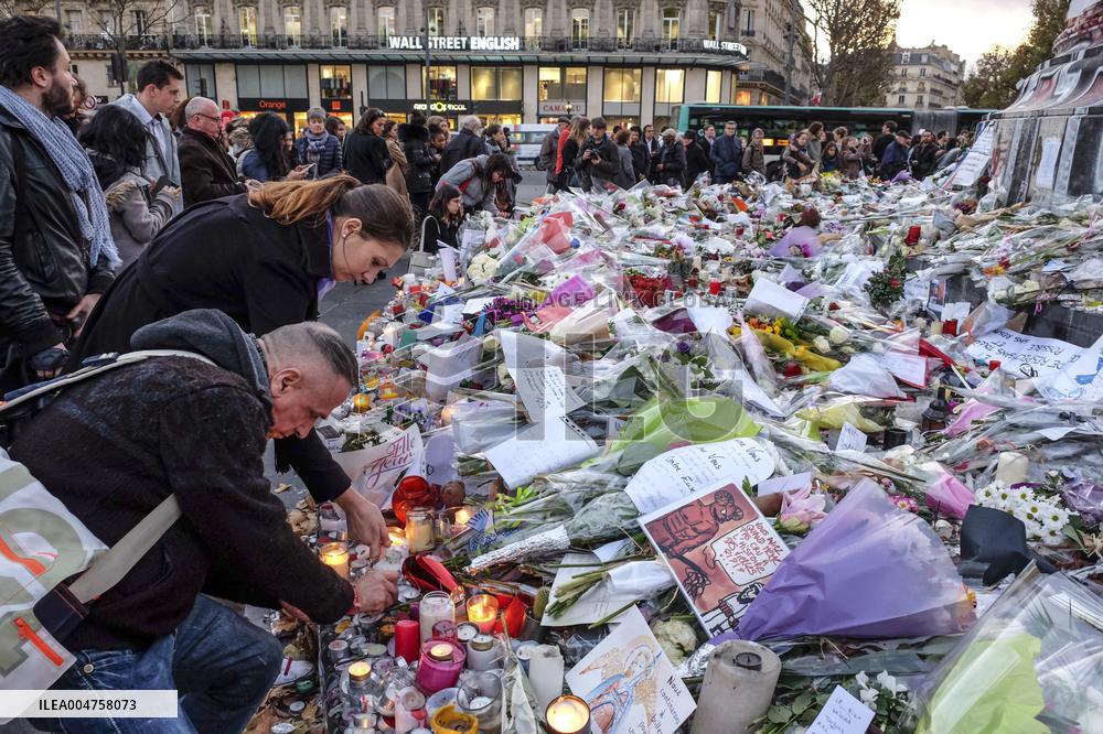 Illustration - Attacks January November 2015 - Paris