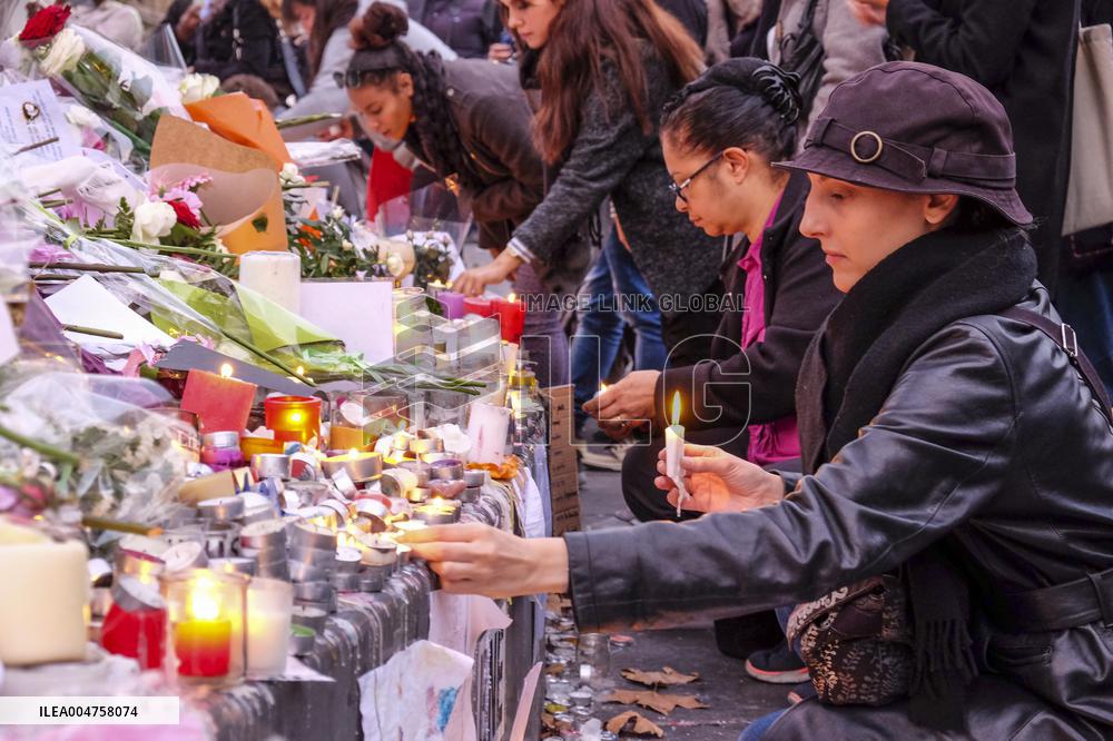 Illustration - Attacks January November 2015 - Paris