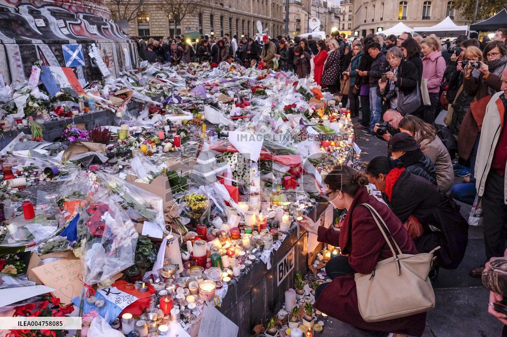 Illustration - Attacks January November 2015 - Paris