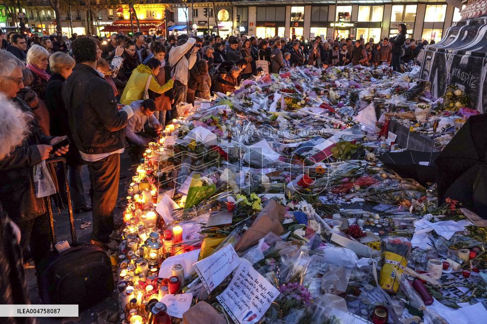 Illustration - Attacks January November 2015 - Paris