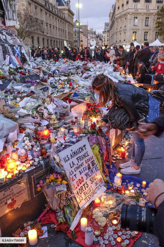 Illustration - Attacks January November 2015 - Paris