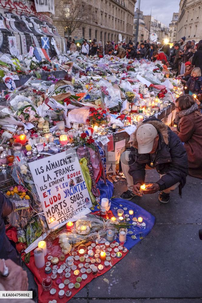 Illustration - Attacks January November 2015 - Paris