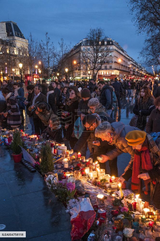 Illustration - Attacks January November 2015 - Paris