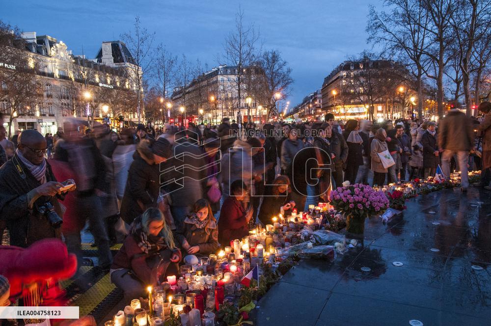 Illustration - Attacks January November 2015 - Paris