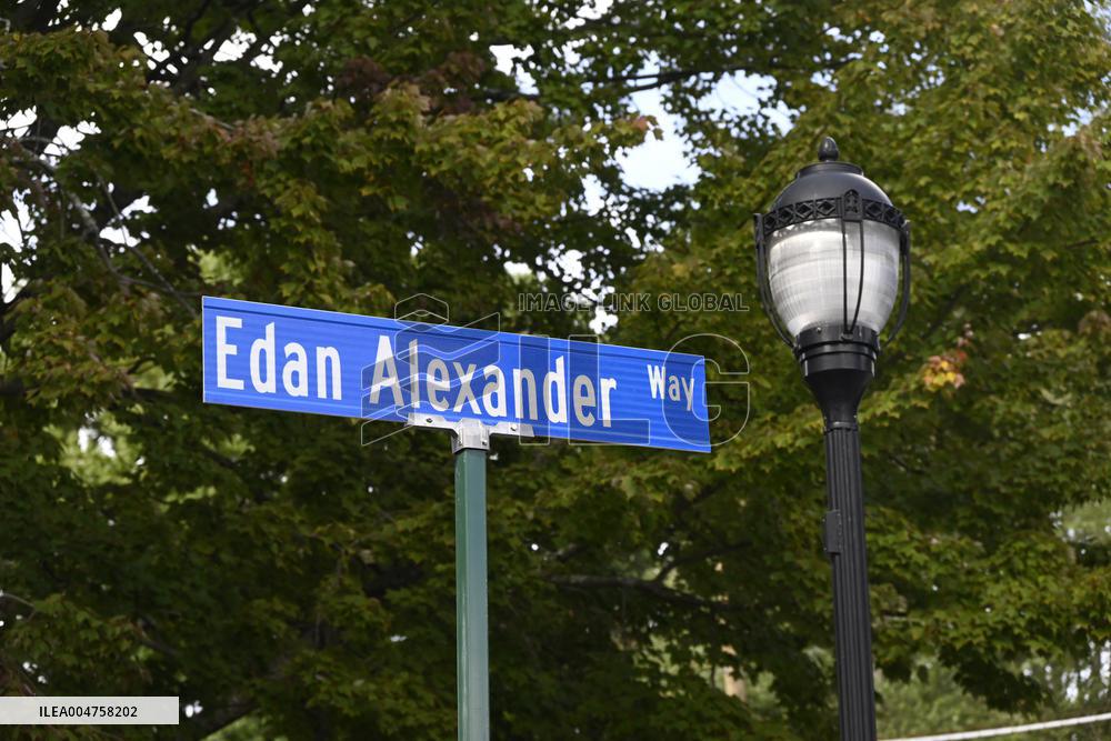 Edan Alexander Honored in Tenafly, NJ