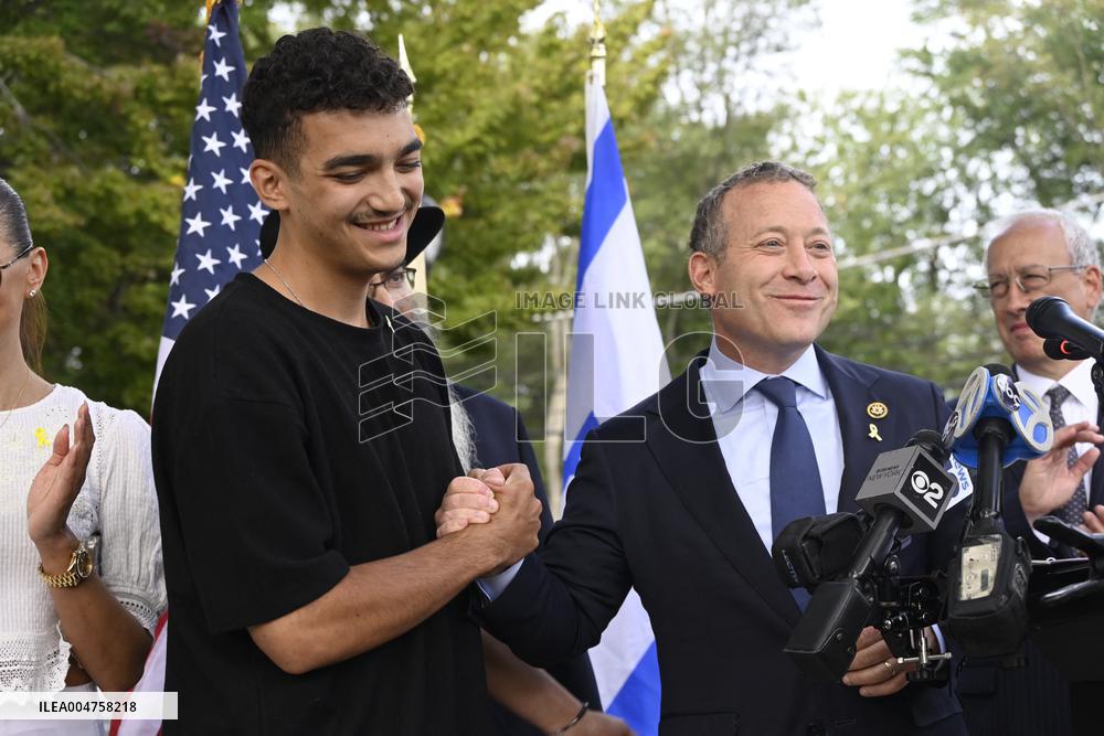 Edan Alexander Honored in Tenafly, NJ