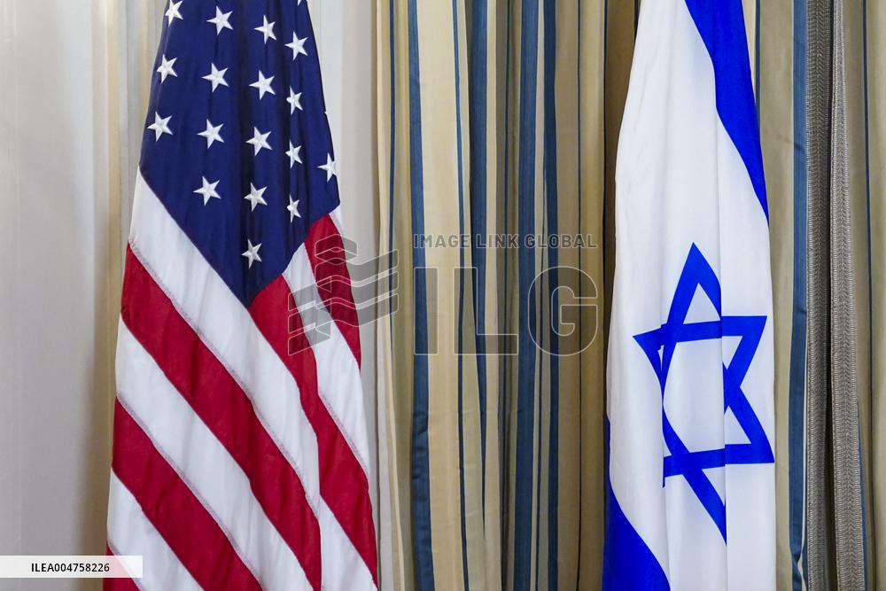 US President Trump welcomes Israeli Prime Minister Netanyahu to the White House