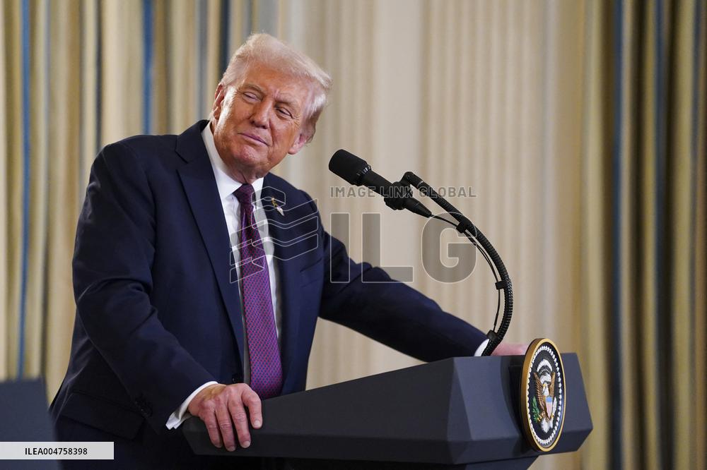 US President Trump welcomes Israeli Prime Minister Netanyahu to the White House