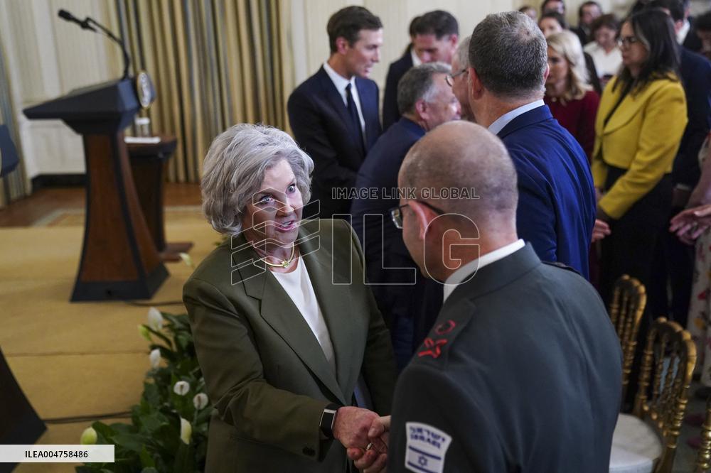 US President Trump welcomes Israeli Prime Minister Netanyahu to the White House