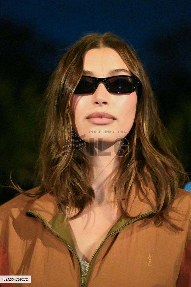 PFW Saint Laurent Front Row