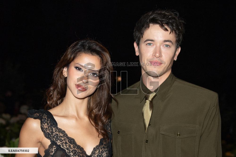 PFW Saint Laurent Front Row