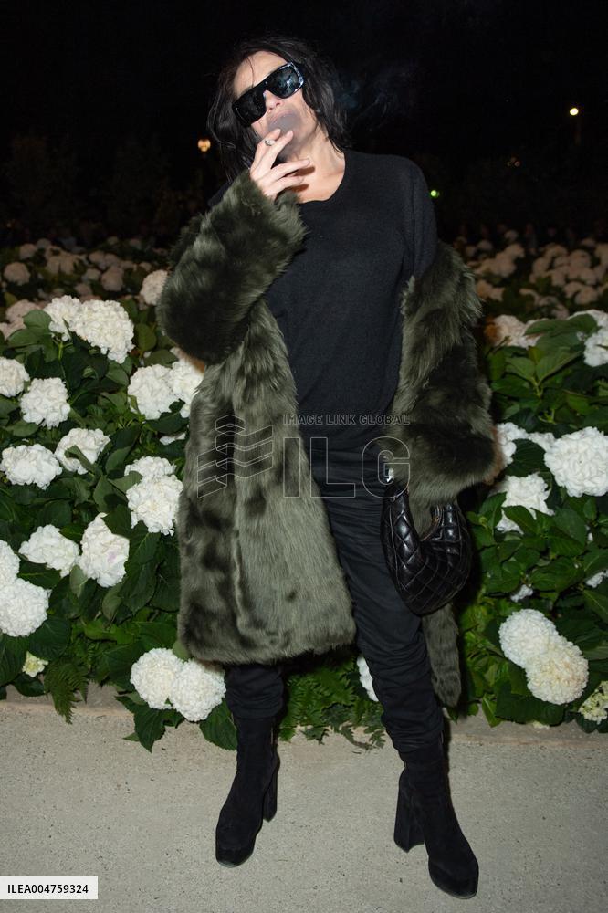 PFW Saint Laurent Front Row