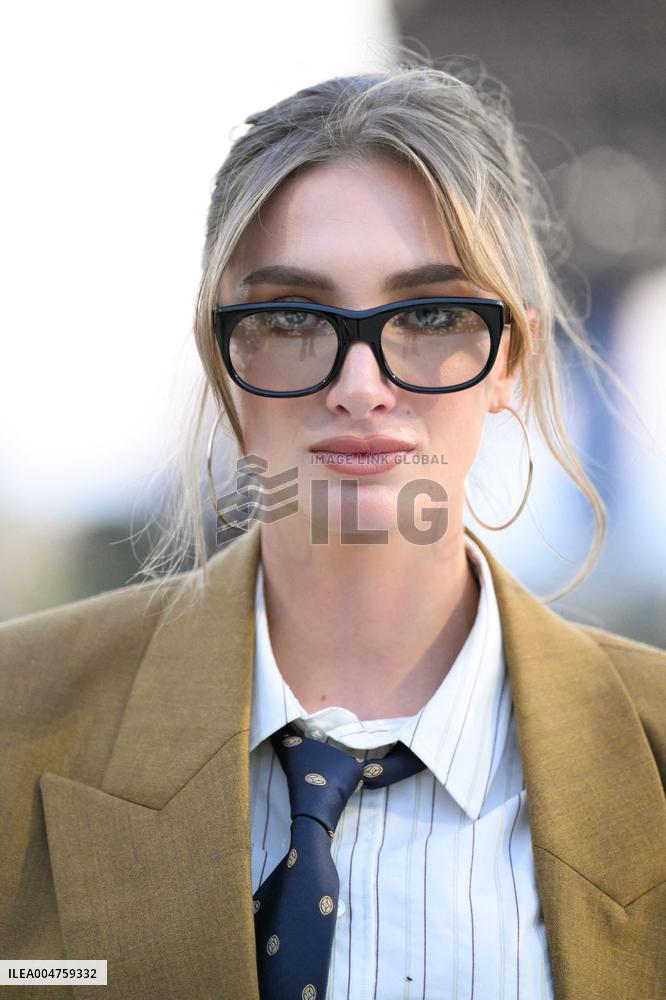 PFW Saint Laurent Front Row