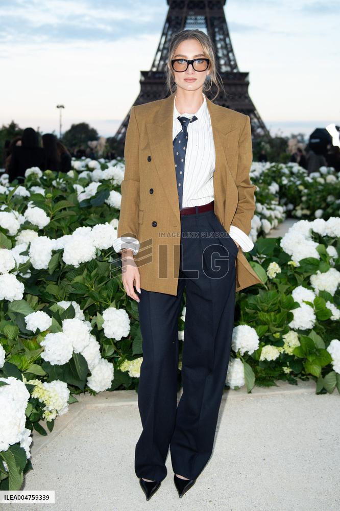 PFW Saint Laurent Front Row