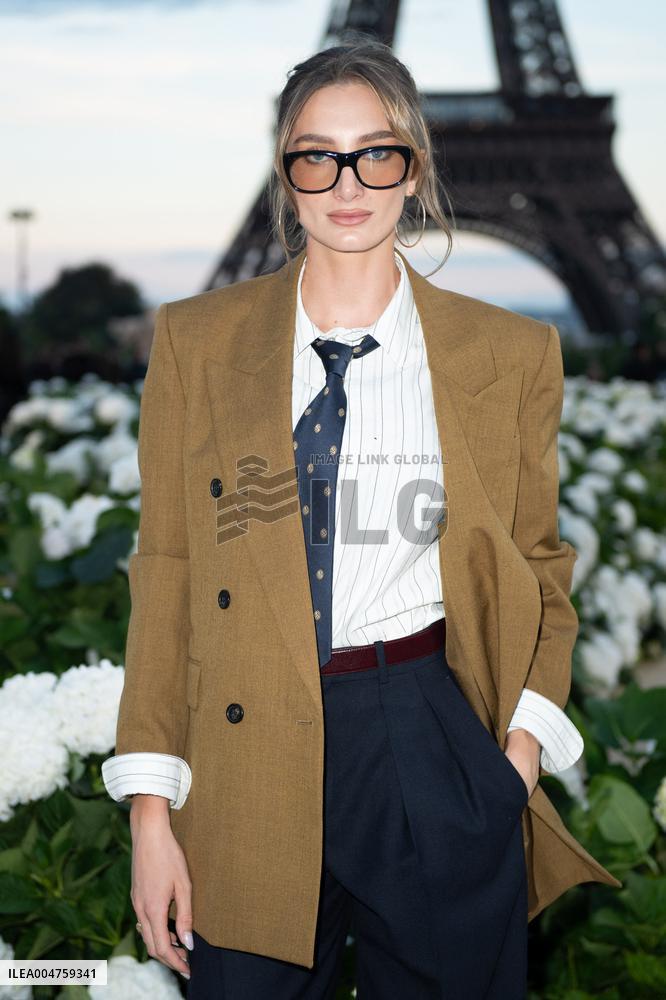 PFW Saint Laurent Front Row