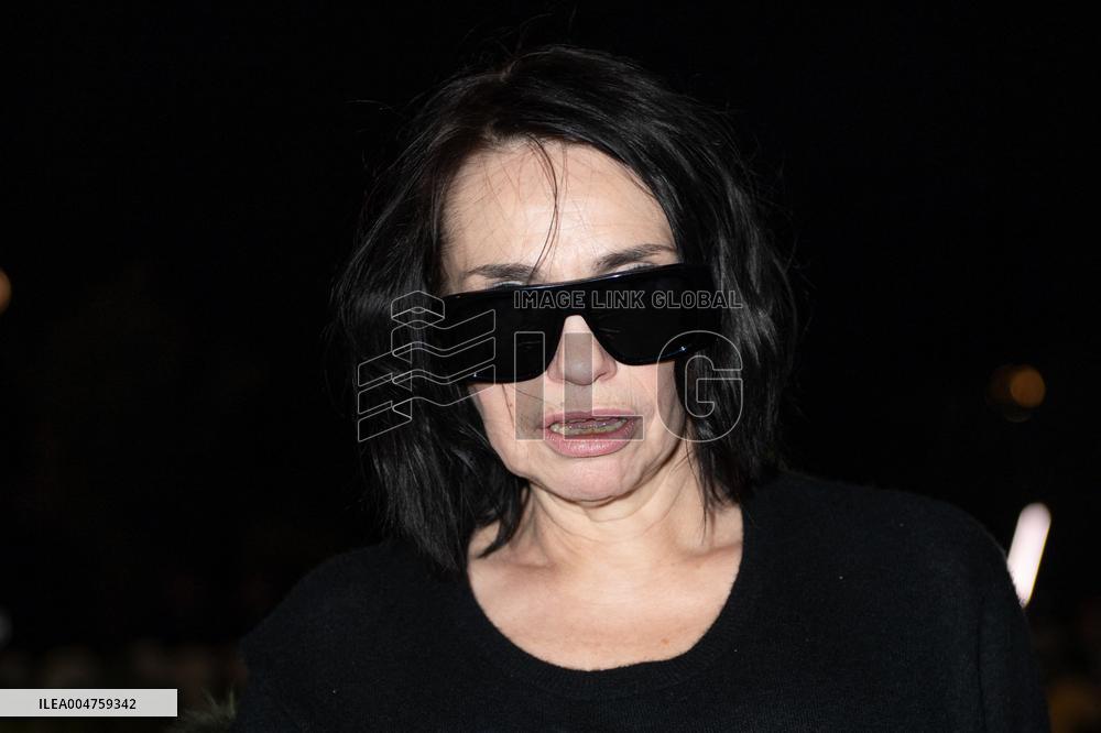 PFW Saint Laurent Front Row