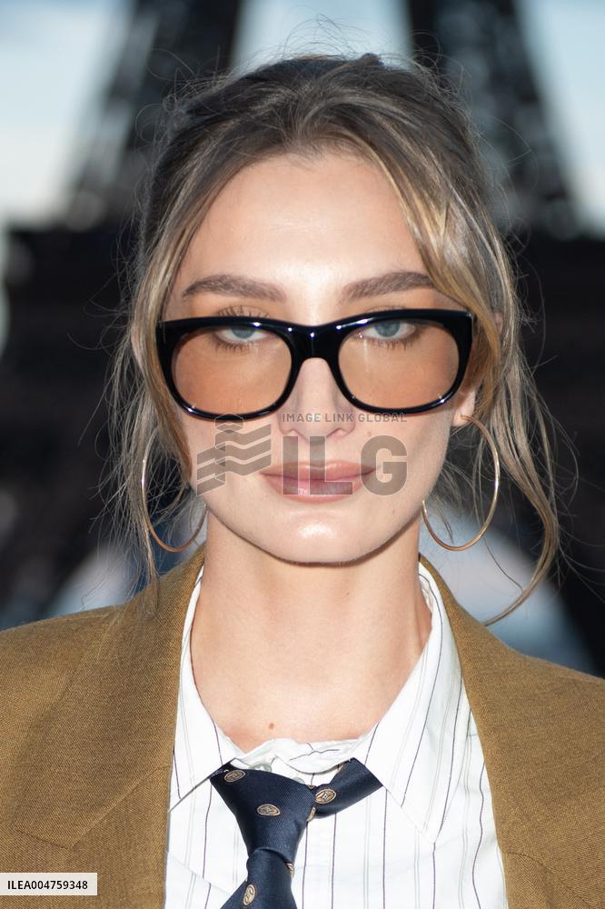 PFW Saint Laurent Front Row