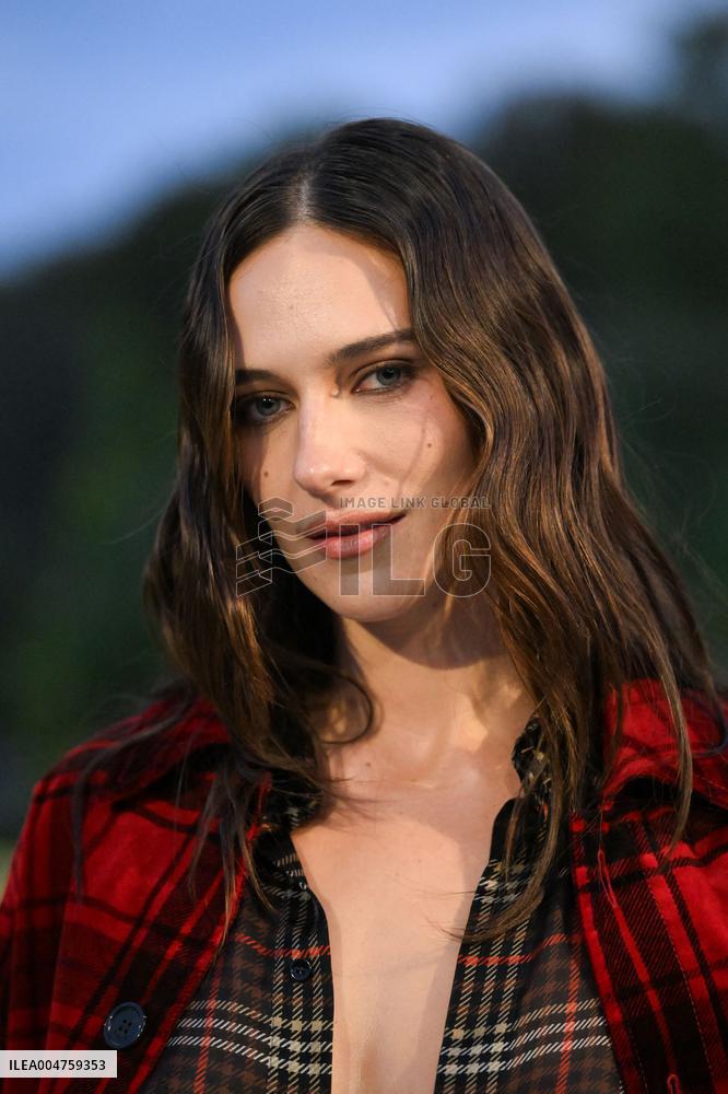 PFW Saint Laurent Front Row