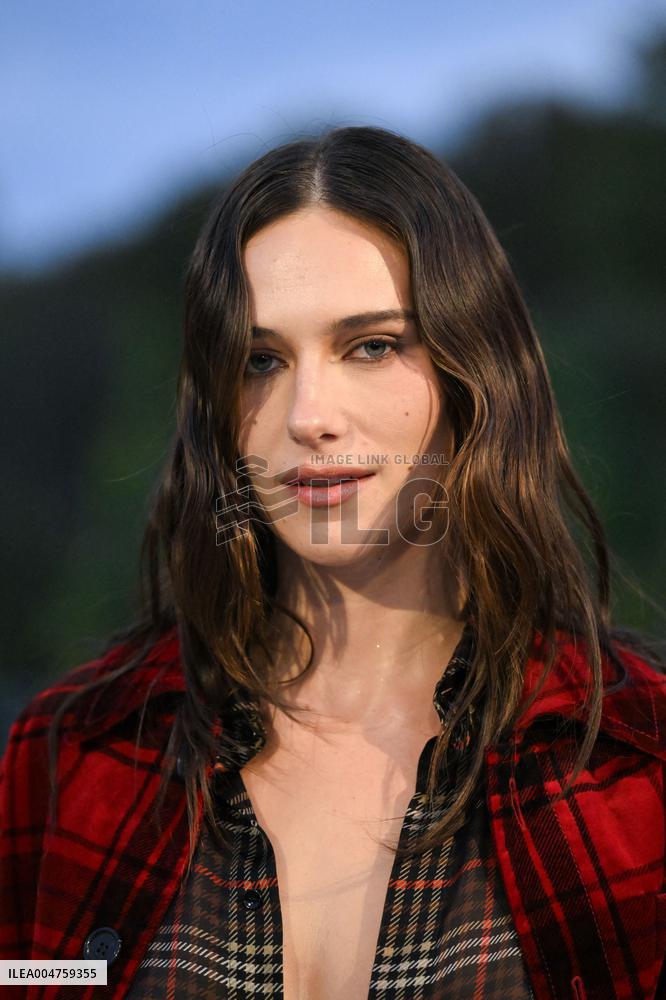 PFW Saint Laurent Front Row