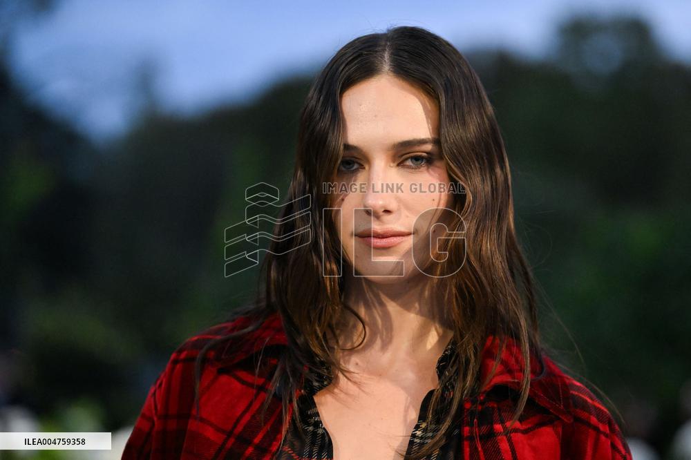 PFW Saint Laurent Front Row