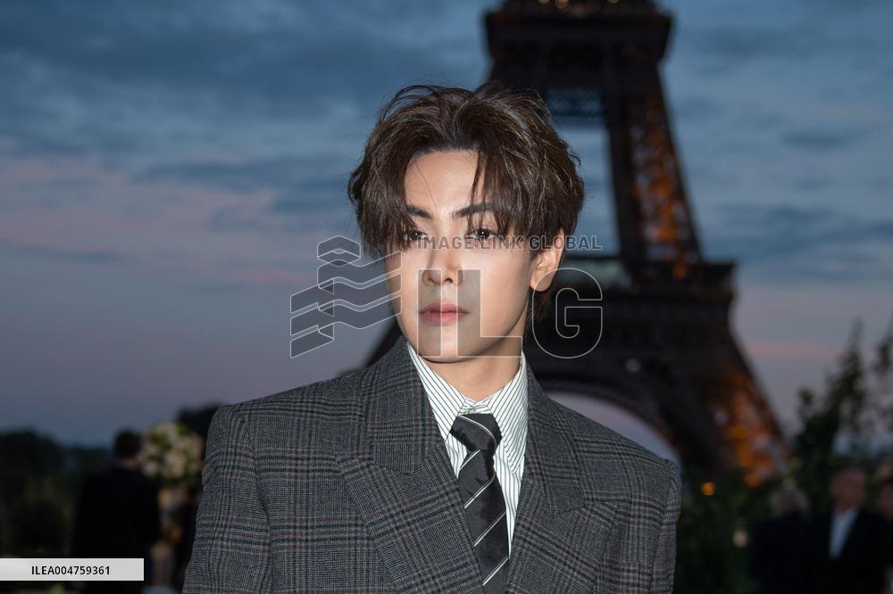 PFW Saint Laurent Front Row