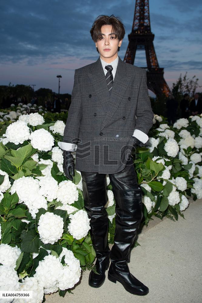 PFW Saint Laurent Front Row