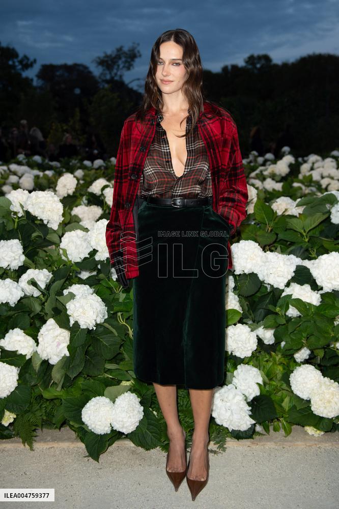 PFW Saint Laurent Front Row