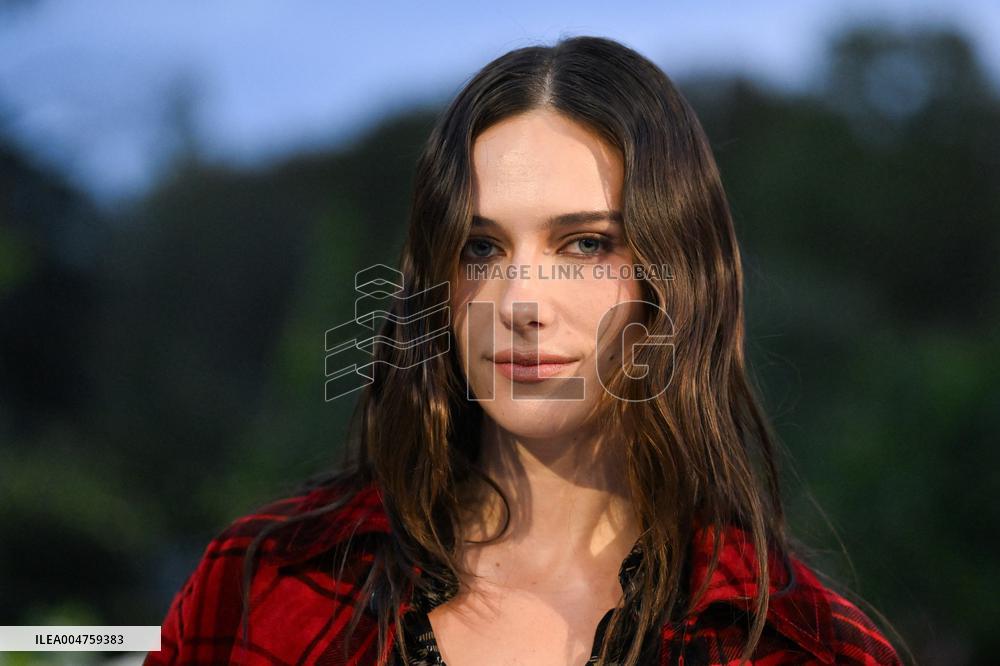 PFW Saint Laurent Front Row