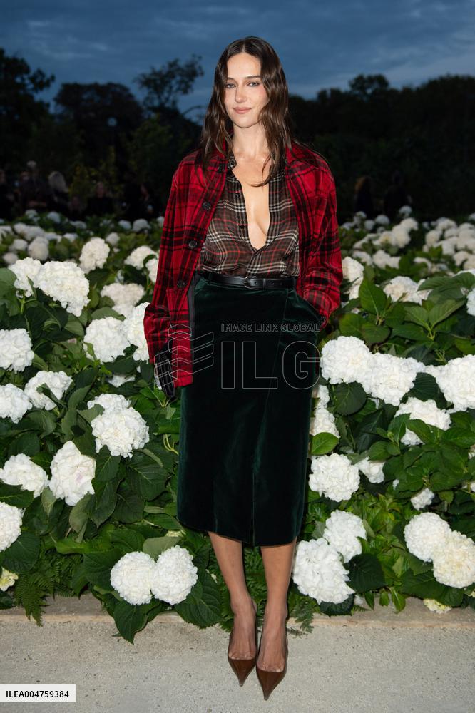 PFW Saint Laurent Front Row