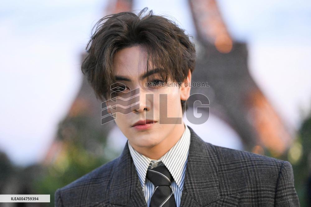 PFW Saint Laurent Front Row