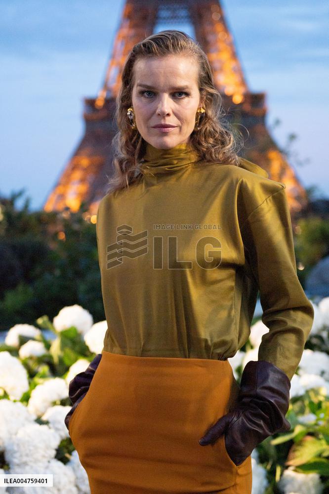 PFW Saint Laurent Front Row