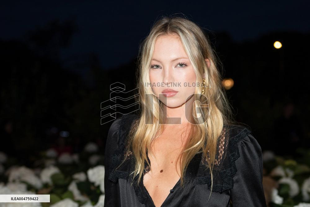 PFW Saint Laurent Front Row