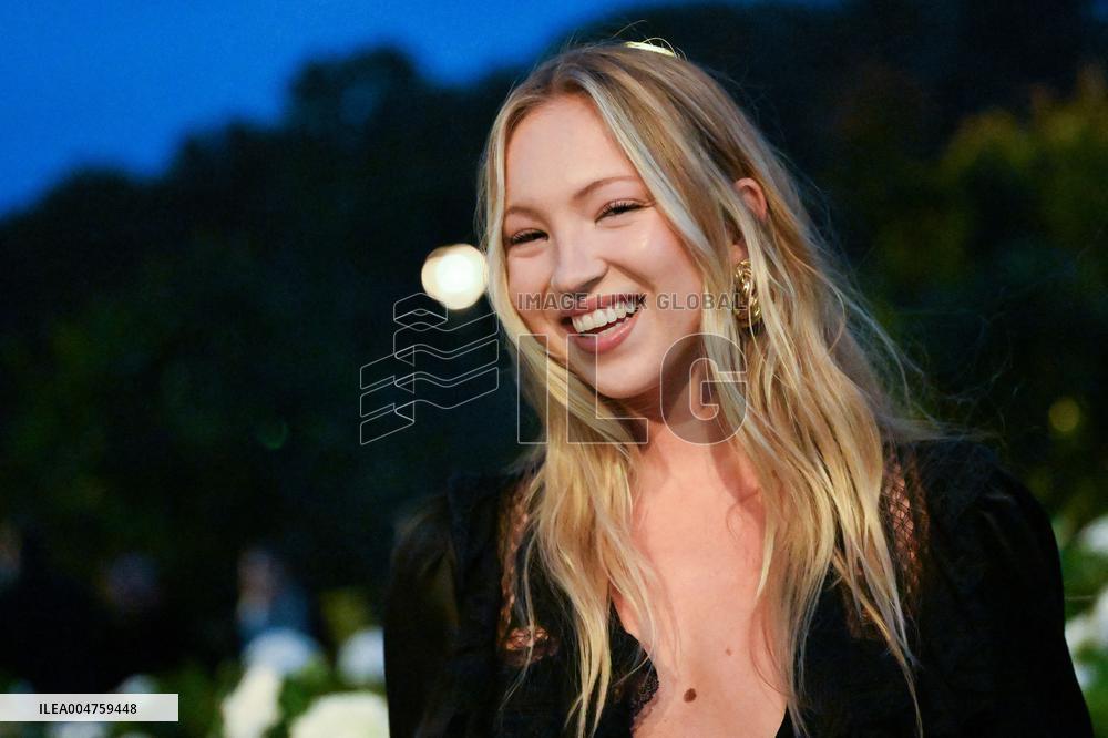 PFW Saint Laurent Front Row