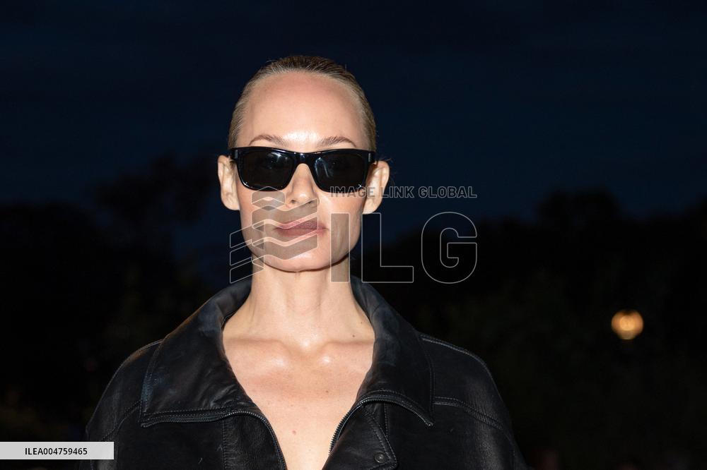 PFW Saint Laurent Front Row