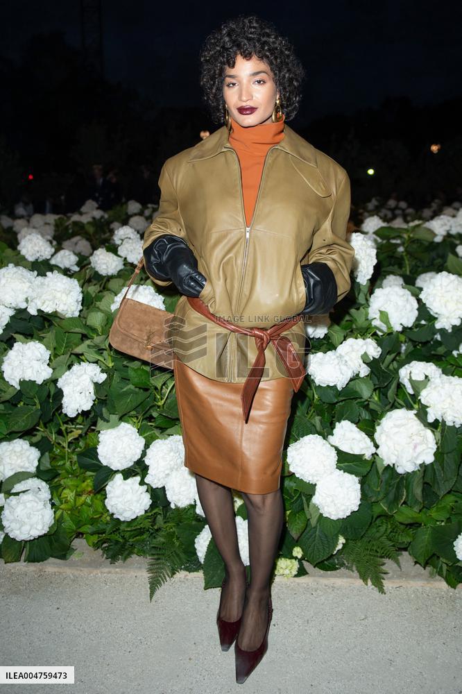 PFW Saint Laurent Front Row