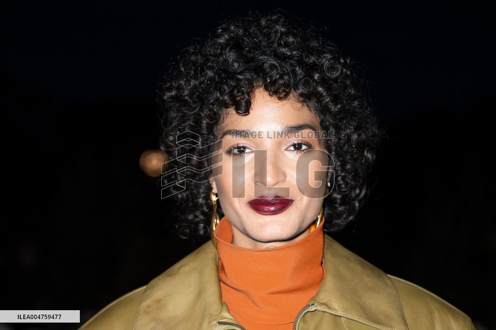 PFW Saint Laurent Front Row