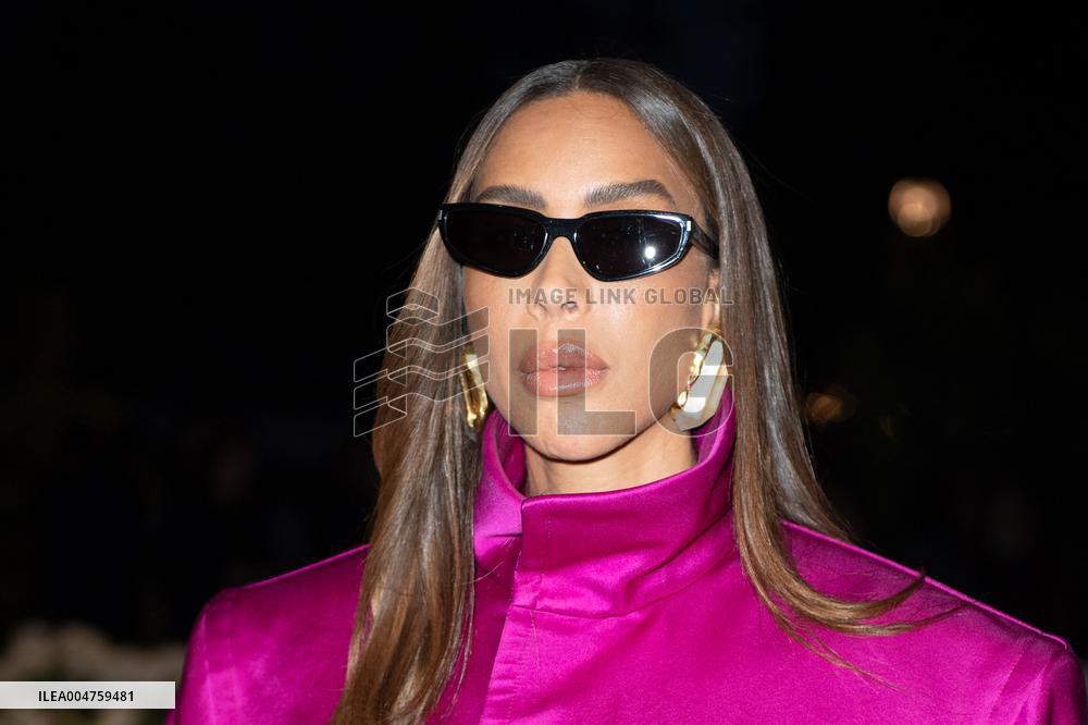 PFW Saint Laurent Front Row