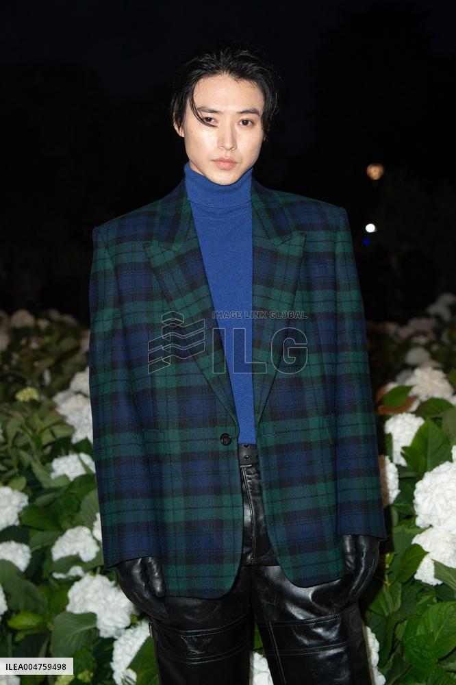 PFW Saint Laurent Front Row