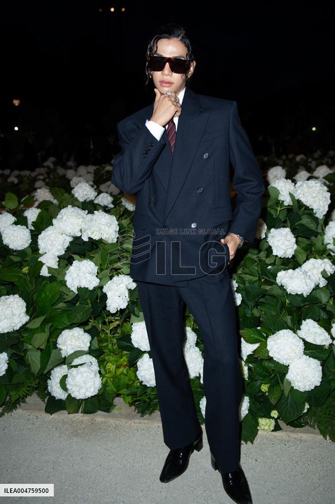 PFW Saint Laurent Front Row