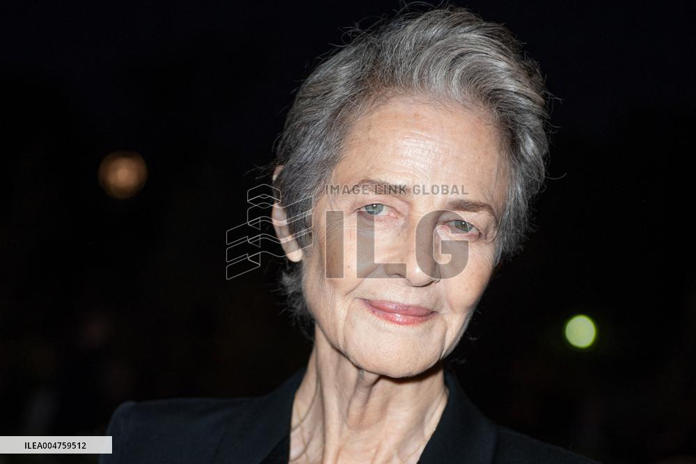 PFW Saint Laurent Front Row