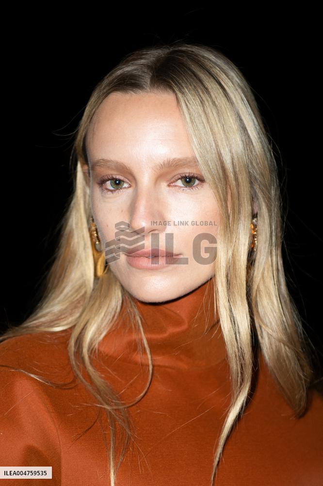 PFW Saint Laurent Front Row