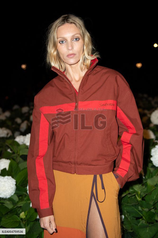 PFW Saint Laurent Front Row