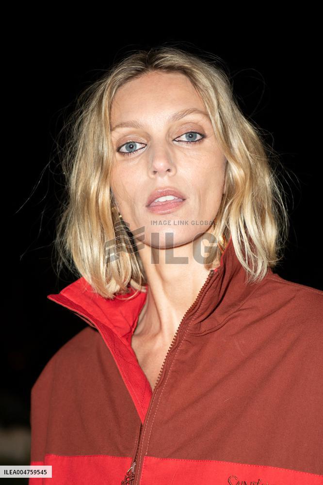 PFW Saint Laurent Front Row