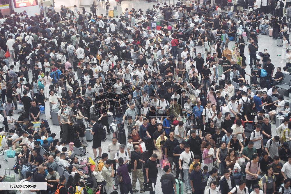 Peak travel During The National Day Holiday