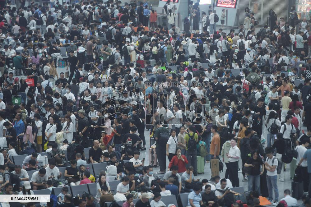 Peak travel During The National Day Holiday