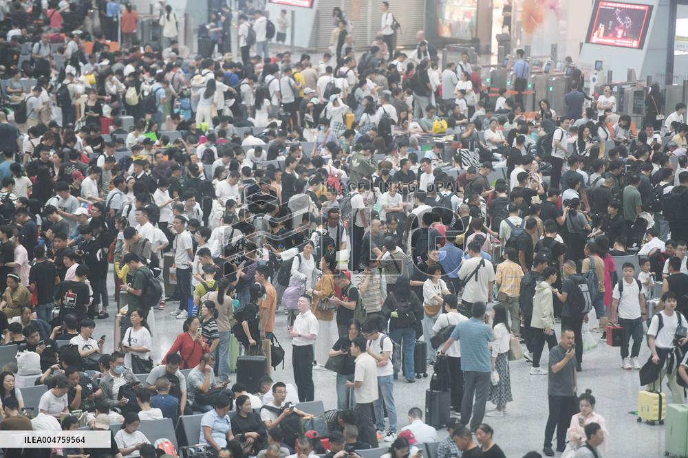 Peak travel During The National Day Holiday