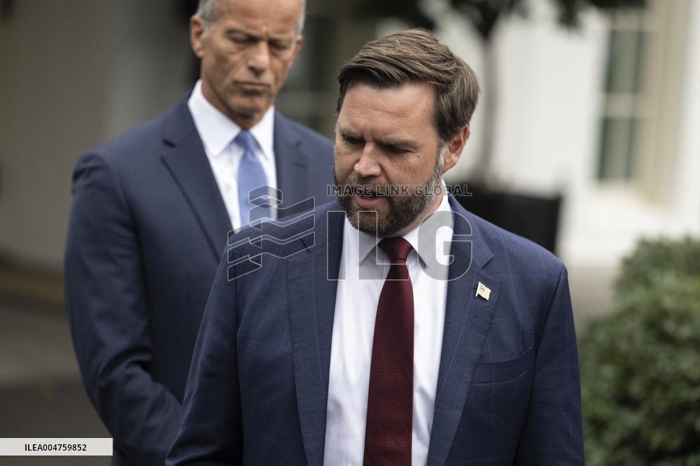 Republican Leaders Meet Press after Trump Meeting on the Government Shutdown