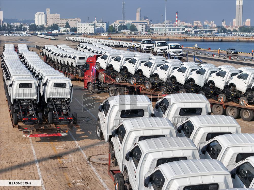 China Automobile Exports Increase