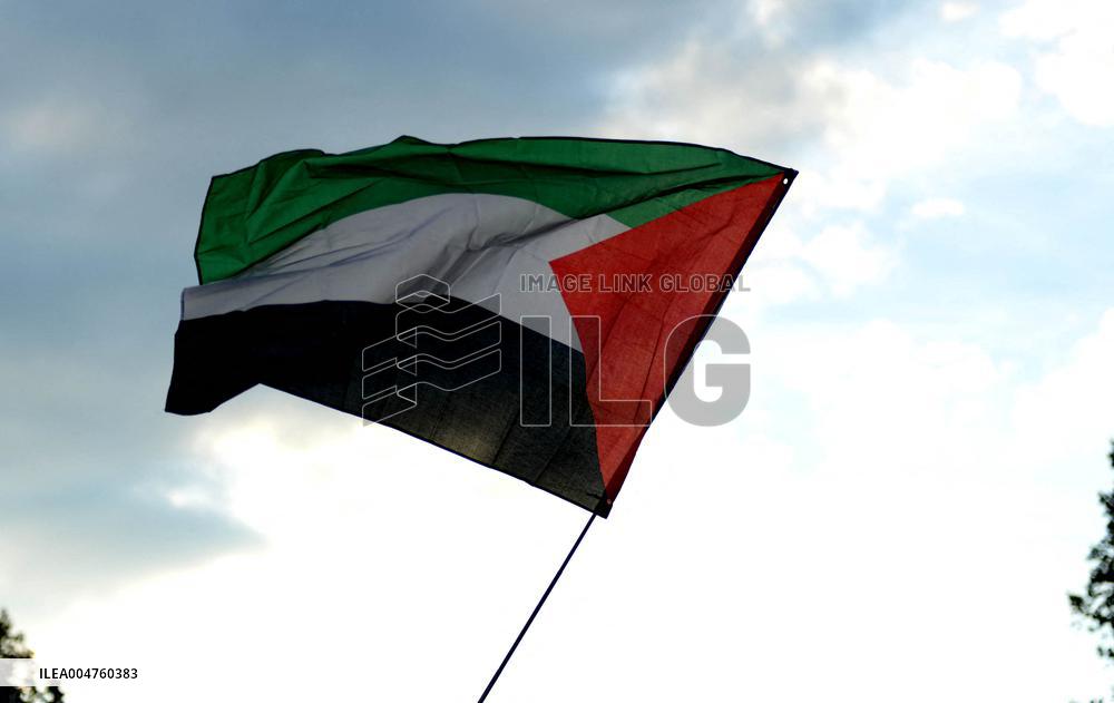 Rally in Support of Journalists in Gaza - Paris