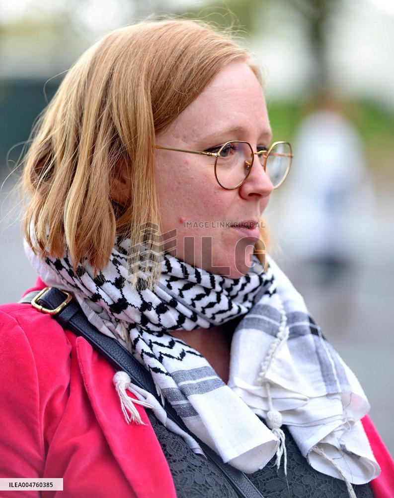 Rally in Support of Journalists in Gaza - Paris